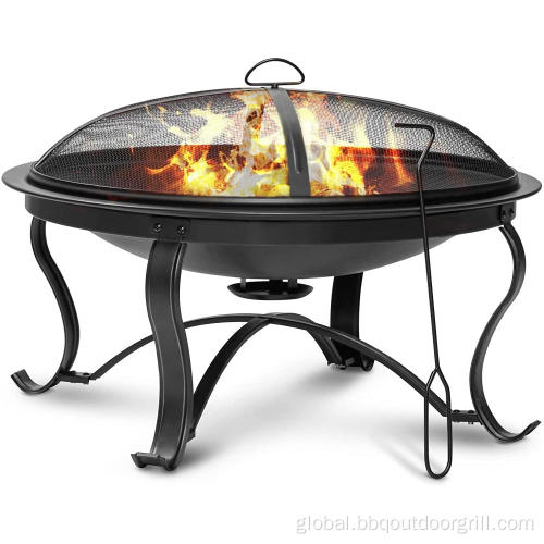 Large Cauldron Fire Pit Camping fire pit grill Manufactory